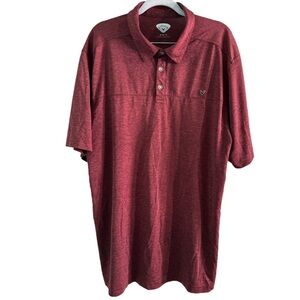 Callaway Golf burgundy polo shirt xxl